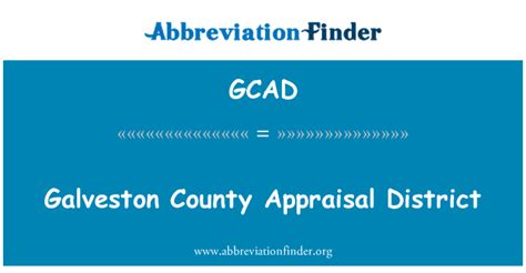 Gcad galveston - GCAD - Galveston County Appraisal District. Looking for abbreviations of GCAD? It is Galveston County Appraisal District. Galveston County Appraisal District listed as GCAD. Galveston County Appraisal District - How is Galveston …